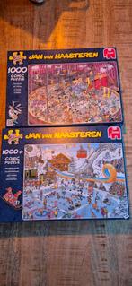 Jan van Haasteren Puzzels: Circus & Winterspelen, Ophalen of Verzenden, 500 t/m 1500 stukjes, Gebruikt, Legpuzzel