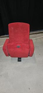 Theater stoelen / 100 stuks, Ophalen, Gebruikt, Stof, Vijf, Zes of meer stoelen