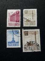 Roemenië T gebouwen allerlei gestempeld, Postzegels en Munten, Postzegels | Europa | Overig, Ophalen of Verzenden, Overige landen