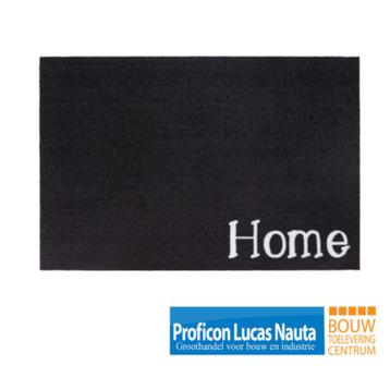 Hamat Mondial Schoonloopmat Home Zwart 50x75cm beschikbaar voor biedingen