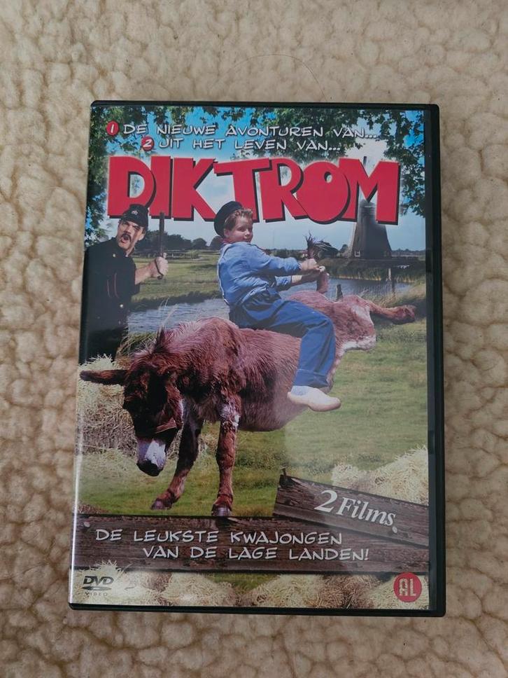 Dik Trom (DVD) 2 Films op 1 disc! Nederlandse klassieker, Cd's en Dvd's, Dvd's | Nederlandstalig, Zo goed als nieuw, Alle leeftijden