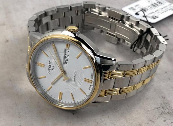Tissot - Automatics III Day Date - TO654302203100, Sieraden, Tassen en Uiterlijk, Horloges | Dames, Nieuw, Polshorloge, Overige merken