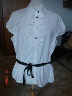 Promiss mooie top/bloesje maat 46 wit korte mouw, Promiss, Wit, Maat 46/48 (XL) of groter, Ophalen of Verzenden