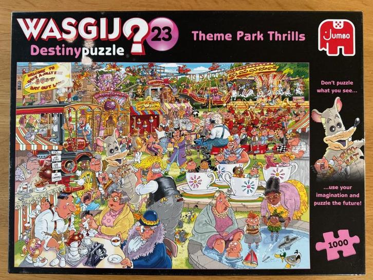 Wasgij puzzel destiny nr. 23, 999 stukjes, Hobby en Vrije tijd, Denksport en Puzzels, Zo goed als nieuw, Legpuzzel, 500 t/m 1500 stukjes