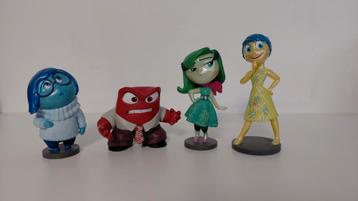 4 Disney figuren Inside out  beschikbaar voor biedingen
