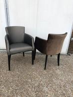 6 nieuwe luxe horeca restaurant eetkamer stoele Eric kuster, Huis en Inrichting, Stoelen, Ophalen, Bruin, Nieuw, Hout