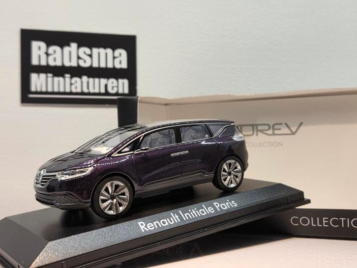 Renault Initiale Paris Concept Car - 1:43 Norev, Hobby en Vrije tijd, Modelauto's | 1:43, Zo goed als nieuw, Auto, Norev, Ophalen of Verzenden