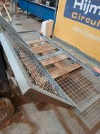 Stalen deur set., Overige materialen, Gebruikt, Onbekend, Onbekend
