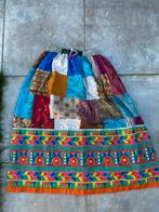 Bohemian maxi rok hippie maat free size, Ophalen of Verzenden, Zo goed als nieuw, Maat 38/40 (M), Onder de knie