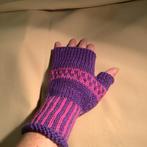 Polswarmers/ Vingerloze handschoenen van wol., Ophalen of Verzenden, Nieuw, Breien