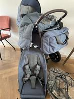 Joolz Day 3 – Limited Edition Quadro Blue, Kinderen en Baby's, Kinderwagens en Combinaties, Gebruikt, Verstelbare duwstang, Ophalen