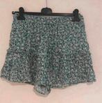 Broekrokje Zara L 40/42 groen wit rokje, Ophalen, Zo goed als nieuw, Groen, Boven de knie