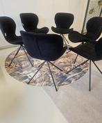 Zuiver OMG eetkamer stoel zwart 6 x, Huis en Inrichting, Stoelen, Ophalen, Zwart, Zo goed als nieuw, Vijf, Zes of meer stoelen