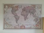 Magnetische wereldkaart 185x122 cm, Boeken, Atlassen en Landkaarten, Ophalen, Overige atlassen, 2000 tot heden, Zo goed als nieuw