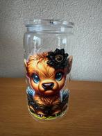 Drinkbeker rietje/deksel kunststof, Overige materialen, Overige typen, Nieuw, Ophalen of Verzenden