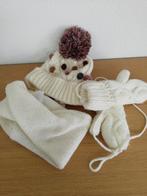 winterset muts. Handschoenen. Sjaalkraag mt 98/110 Prenetal, Ophalen, Maat 62, Jongetje of Meisje, Zo goed als nieuw