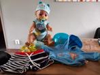 Baby Born jongensbaby met kleding en accessoires, Ophalen of Verzenden, Zo goed als nieuw, Babypop