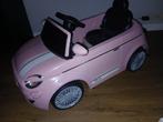 Electrische auto kinderen fiat 500, Ophalen of Verzenden, Gebruikt