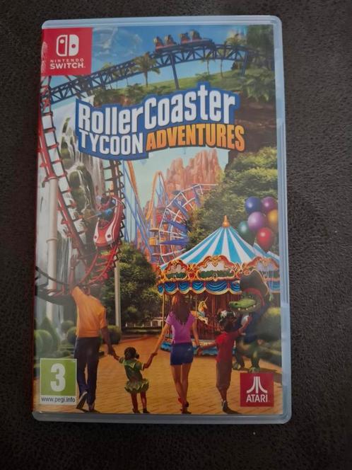 RollerCoaster Tycoon Adventures - Nintendo Switch, Spelcomputers en Games, Games | Nintendo Switch, Zo goed als nieuw, Simulatie