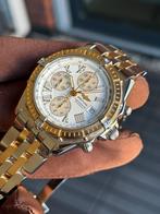 Breitling Crosswind Steel/18K (D13555) ‘01 Full Set NOS!, Staal, ., Breitling, Polshorloge