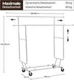 Clothes Rack On Wheels (branf new still in box), Kleding | Dames, Kledingrekken, Ophalen, Met wielen, Nieuw