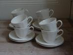 8x Kop-en-schotel, Grindley, OLDE OXFORD, creme, gaaf, Antiek en Kunst, Ophalen of Verzenden