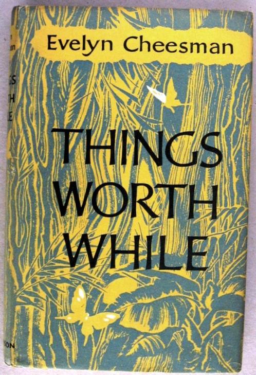 Things Worth While HC Cheesman Pacific 1e New Hebrides R6727, Antiek en Kunst, Antiek | Boeken en Bijbels, Ophalen of Verzenden