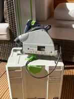 Festool TS 55 EBQ invalzaag, Doe-het-zelf en Verbouw, Gereedschap | Zaagmachines, Ophalen, Invalzaag, Zo goed als nieuw, 30 tot 70 mm