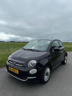 Fiat 500 Twinair Turbo 80pk 2017 Zwart - 98.000km, Auto's, Voorwielaandrijving, Origineel Nederlands, Handgeschakeld, 26 km/l