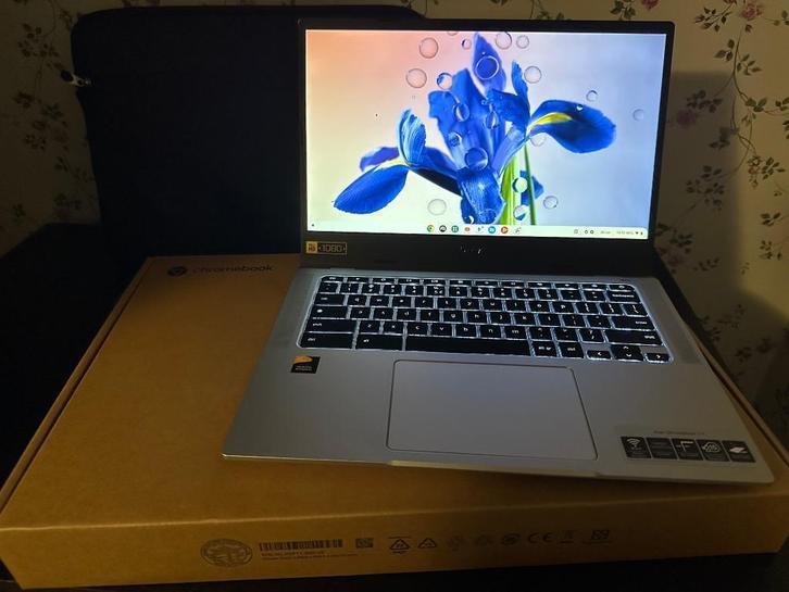 Acer Chromebook + bon + nog 1 jaar garantie, Computers en Software, Chromebooks, Zo goed als nieuw, 14 inch, 4 GB of minder, 64 GB