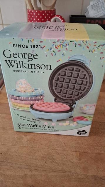 George Wilkinson Mini Wafelmaker - Nieuw! beschikbaar voor biedingen