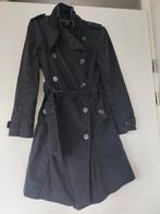 Trenchcoat maat S, WE, Zwart, Ophalen of Verzenden, Maat 36 (S)