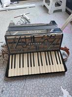 Vintage Hohner Verdi accordeon, Gebruikt, Ophalen of Verzenden, Hohner