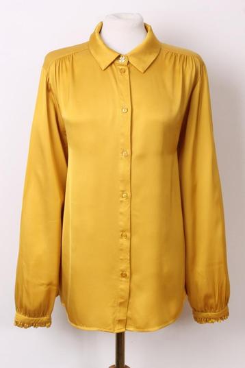 Nieuwe gouden blouse Fabienne Chapot maat 42 beschikbaar voor biedingen