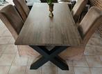 Eettafel, Huis en Inrichting, Tafels | Eettafels, Ophalen, 50 tot 100 cm, Zo goed als nieuw, Vijf personen of meer