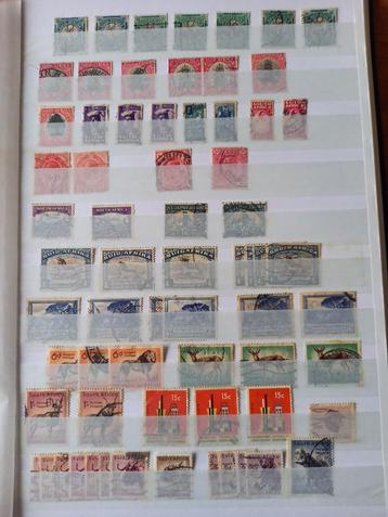 Stockboek postzegels Zuid-Afrika beschikbaar voor biedingen