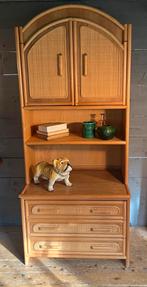 Bamboe/rattan kabinet, Huis en Inrichting, Ophalen, 25 tot 50 cm, 50 tot 100 cm, Minder dan 100 cm