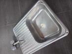 Spoelbak met kraan - 40x55cm, Caravans en Kamperen, Ophalen of Verzenden