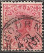 2595. Victoria 132 gest. Kon. Victoria, Verzenden, Gestempeld