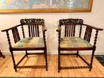 2 sierlijke stoelen met armleuning, Antiek en Kunst, Ophalen