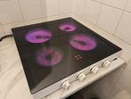 Etna KCV154WIT - Vrijstaande Keramische Kookplaat + perilex, Witgoed en Apparatuur, Kookplaten, Ophalen, Gebruikt, Keramisch, 4 kookzones