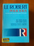 Le Robert Pour Tous - Frans woordenboek, Ophalen of Verzenden, Zo goed als nieuw, Overige uitgevers, Frans