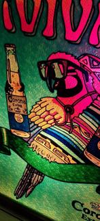 Originele vintage Corona lichtbak, lichtreclame🍺, Verzamelen, Ophalen, Gebruikt, ., Lichtbak of (neon) lamp