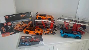 Lego 42098 car transporter 2x 42093  beschikbaar voor biedingen