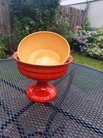 Oude aardewerk bloempotten orange vintage, Tuin en Terras, Tuinvazen, Ophalen of Verzenden, Gebruikt