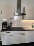 Gratis keukenblok met spoelbak en afzuigkap, Huis en Inrichting, Ophalen, Gebruikt, Wit, Enkelwandige keuken