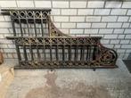 Gietijzeren hekwerk 2 stuks, Tuin en Terras, Ophalen, Gebruikt, IJzer, Sierhekwerk