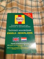Haynes Technisch Woordenboek Engels-Nederlands, Boeken, Ophalen of Verzenden, Gelezen, Algemeen, Haynes