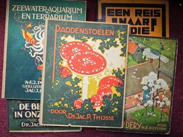 5 plaatjesalbums - Jac P. Thijsse - Jac J. Koeman - Kuylman beschikbaar voor biedingen