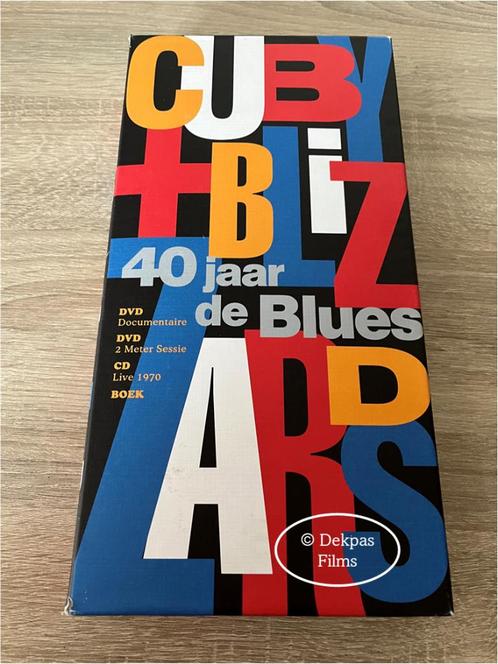 Dvd's + Cd Cuby + Blizzards 40 Jaar de Blues, Cd's en Dvd's, Dvd's | Muziek en Concerten, Ophalen of Verzenden